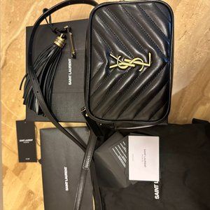 Saint Laurent LOU BELT BAG IN QUILTED LEATHER YSL